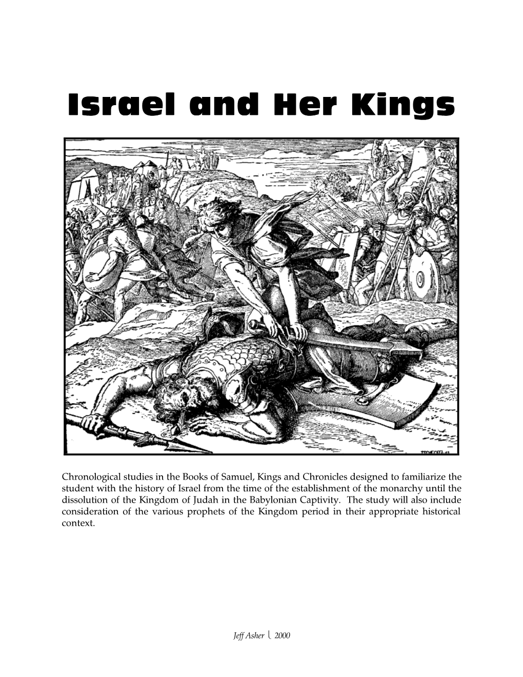 Israel & Her Kings