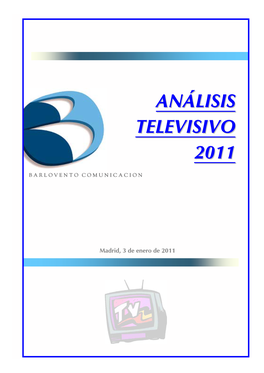 Análisis Televisivo 2011