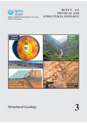 Bgyct-131 Physical and Structural Geology