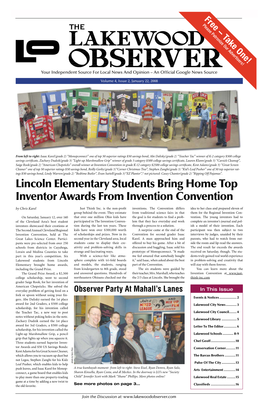 Lincoln Elementary Students Bring Home Top Inventor Awards from Invention Convention by Chris Karel Just Think Inc