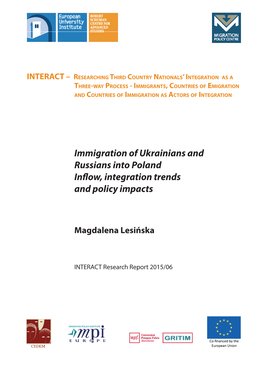Immigrants, Countries of Emigration and Countries of Immigration As Actors of Integration