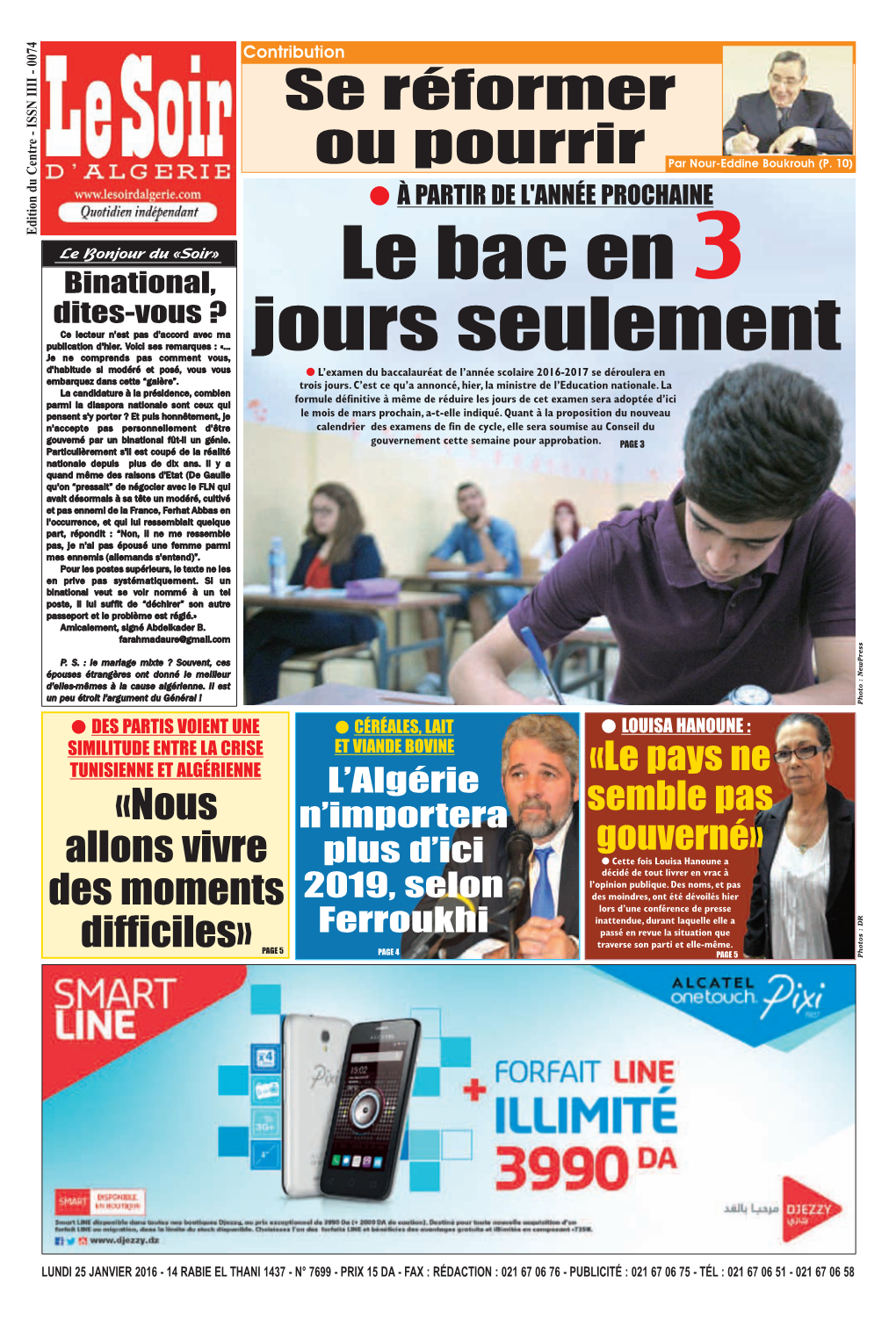 Lire Le Journal En