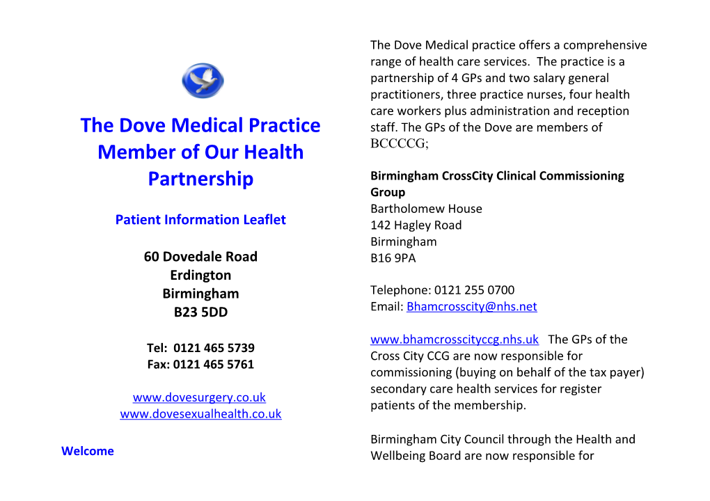 Member of Our Health Partnership