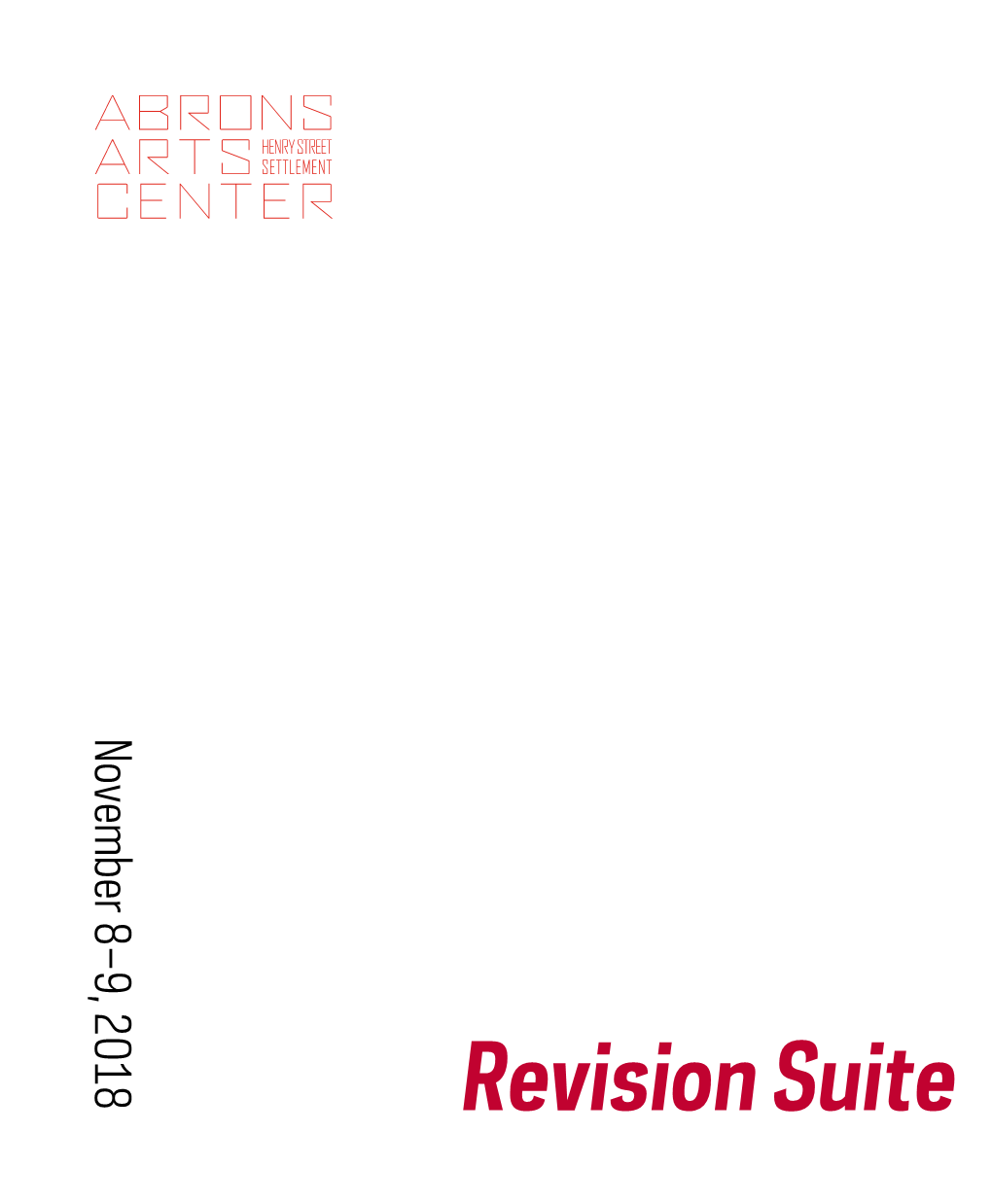 View Program for Revision Suite