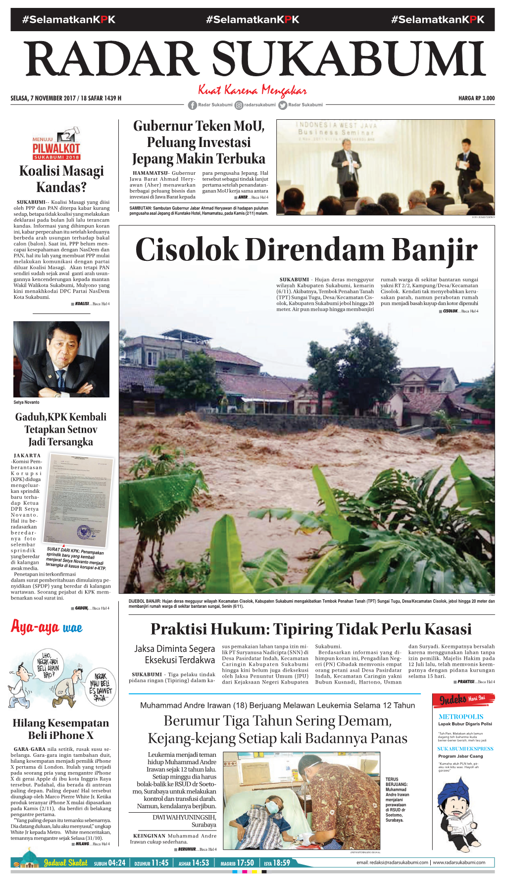 Cisolok Direndam Banjir Diluar Koalisi Masagi