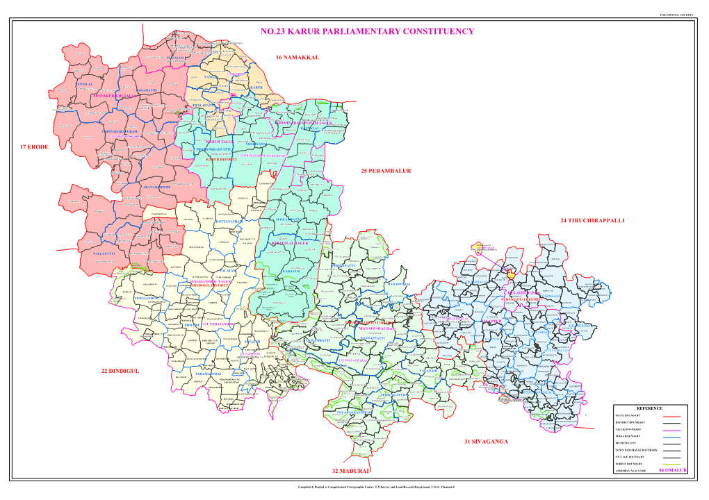 No.23 Karur Parliamentary Constituency Kombupalayam
