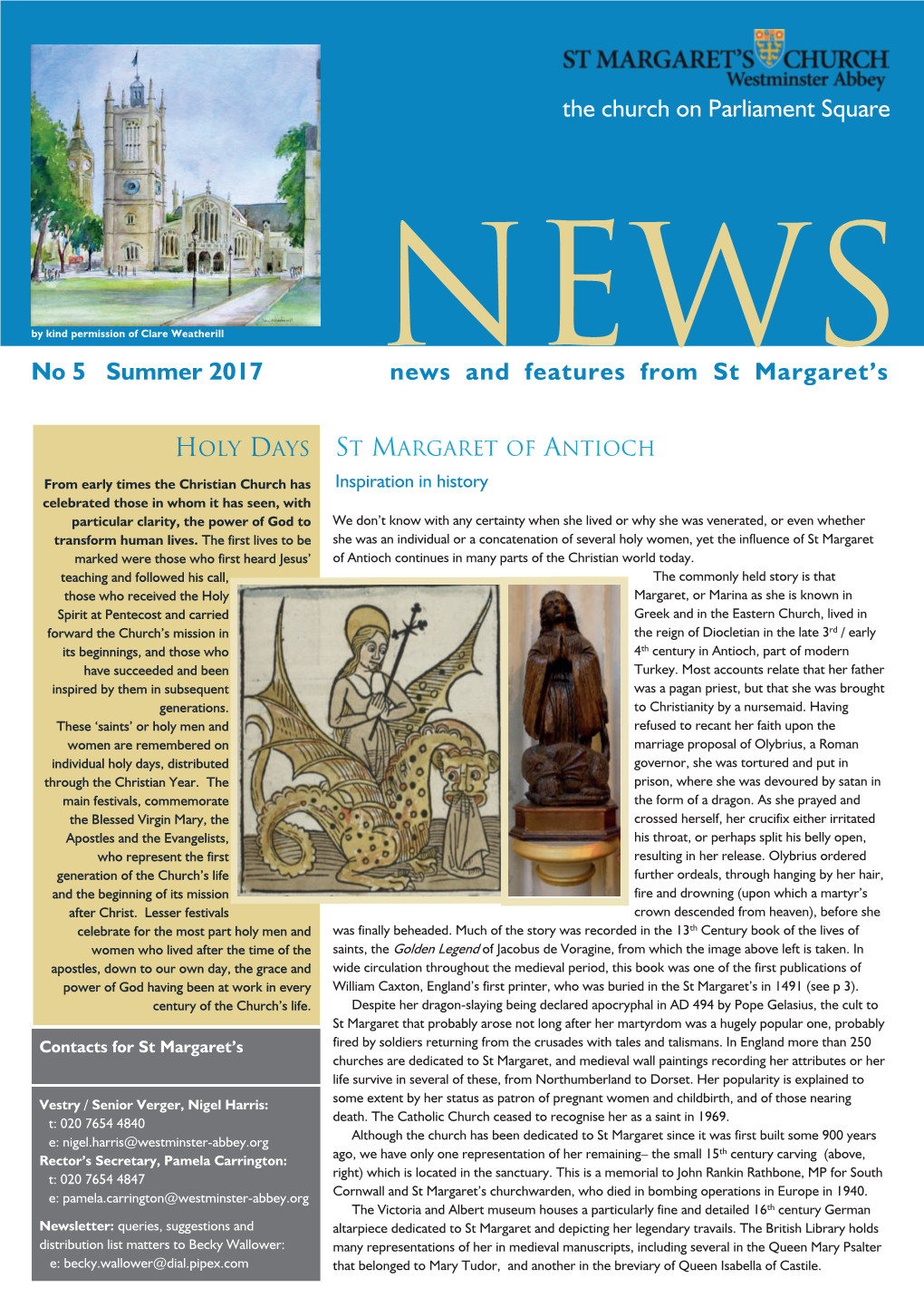 St M Newsletter No 5