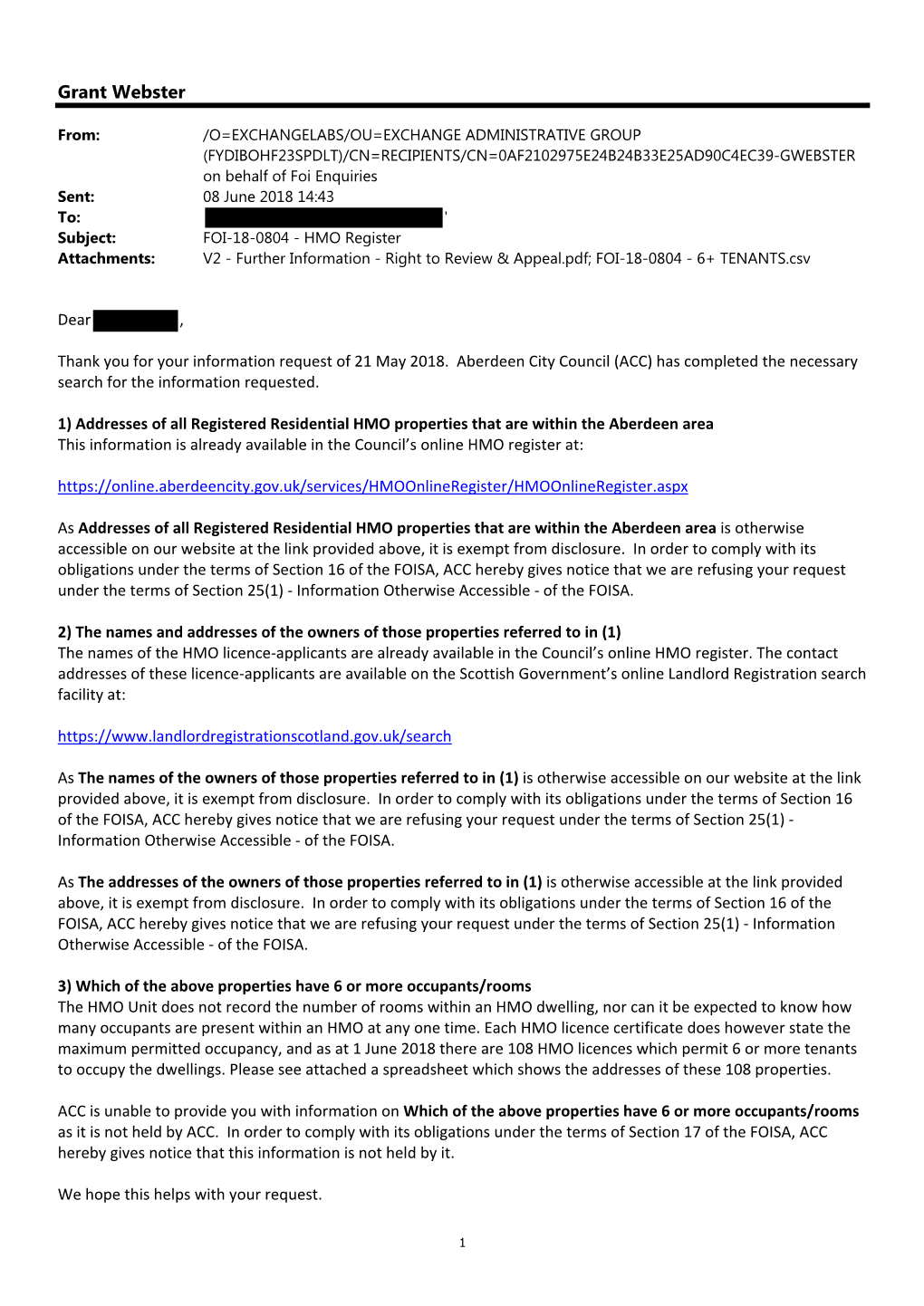 FOI-18-0804 - HMO Register Attachments: V2 - Further Information - Right to Review & Appeal.Pdf; FOI-18-0804 - 6+ TENANTS.Csv