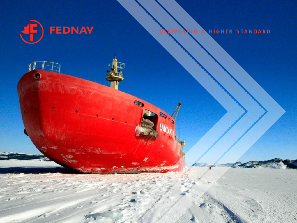 Fednav Limited – Arctic Experience