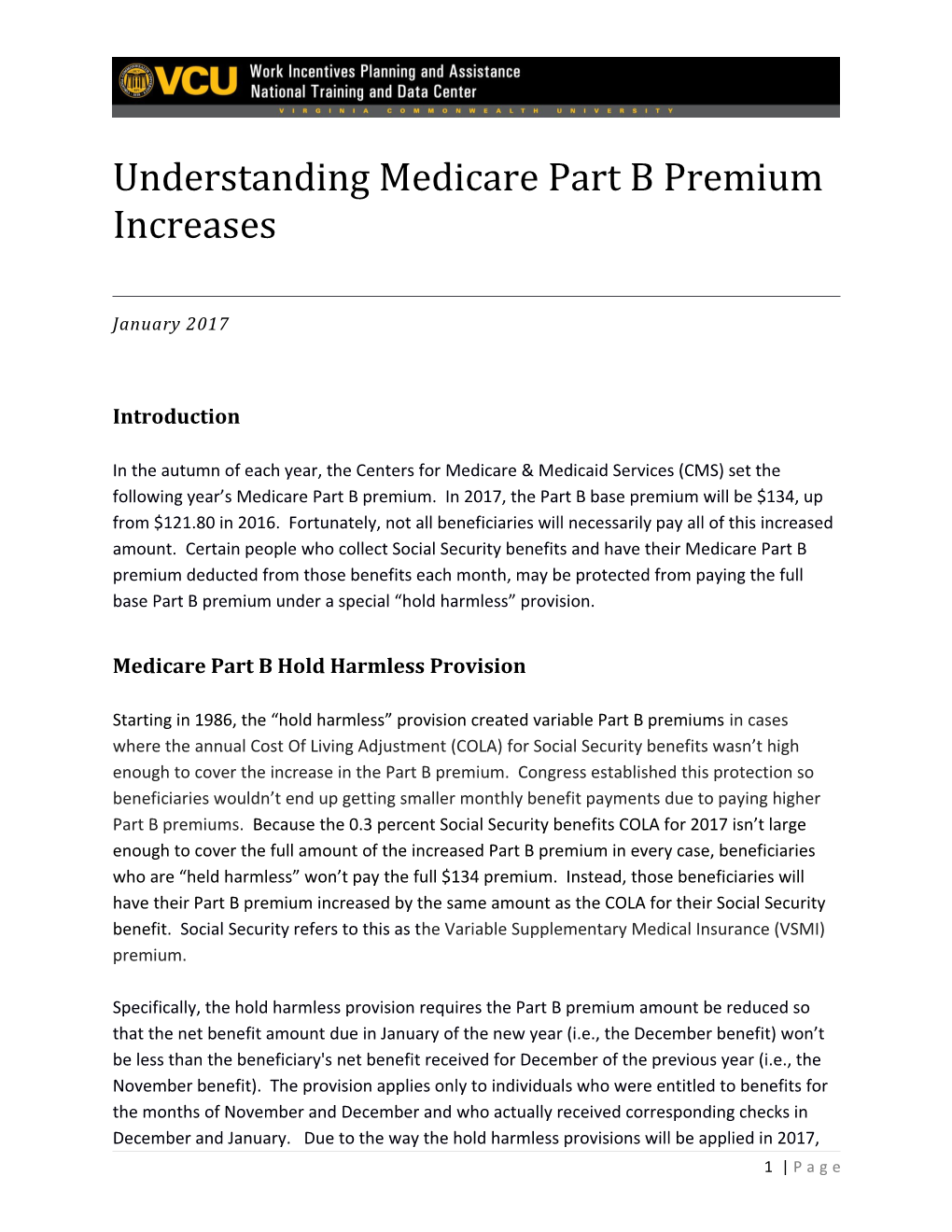 Understanding Medicare Part B Premium Increases