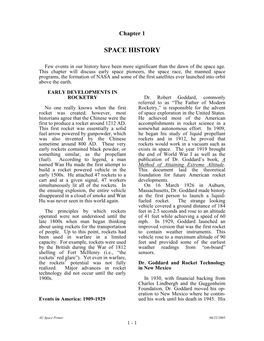 Space History