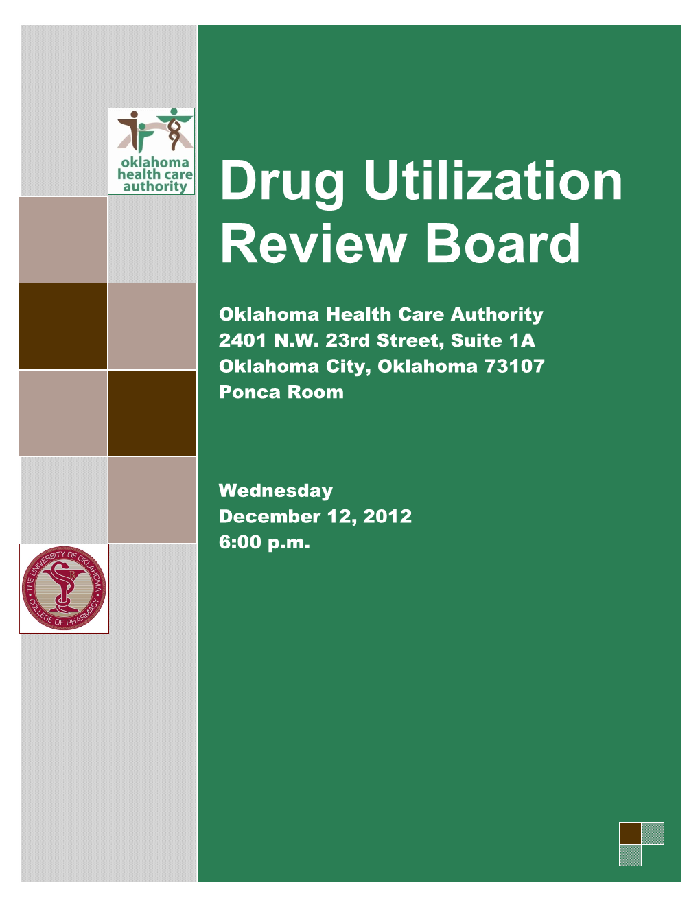 Drug Utilization Review Board