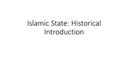 Al-Tamimi—IS-Historical-Introduction