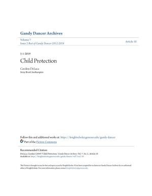 Child Protection Caroline Deluca Stony Brook Southampton