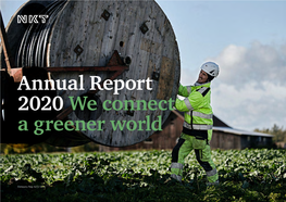 Annual Report 2020 We Connect a Greener World