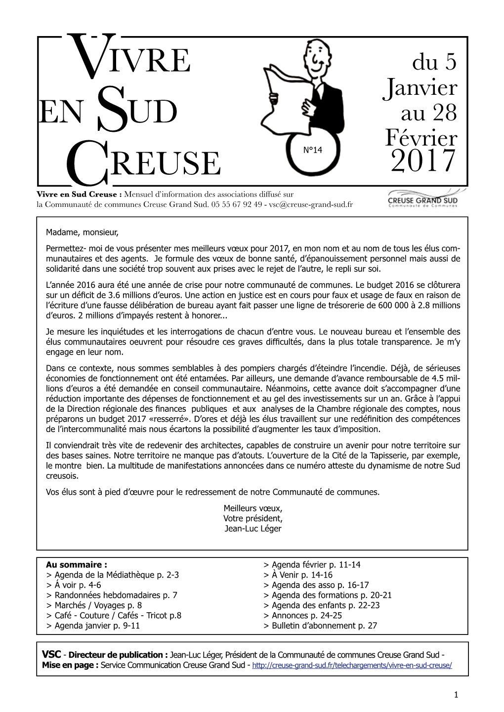 Vivre En Ud Creuse 2017