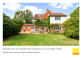 Attractive Six Bedroom House on a Private Road