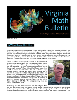 2014 Virginia Math Bulletin
