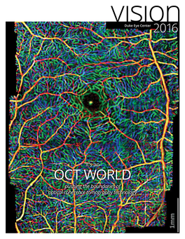 OCT WORLD Pushing the Boundaries of Optical Coherence Tomography Technology from Our Chair, Edward G