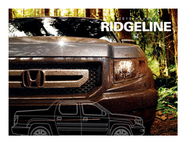 2010 Honda Ridgeline Brochure