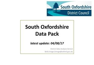 South Oxfordshire Data Pack