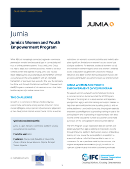 Jumia's Women and Youth Empowerment Program in 2019