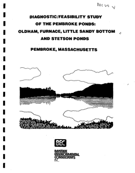 Study the Pembroke Ponds: , Little Sandy Bottom Stetson Ponds