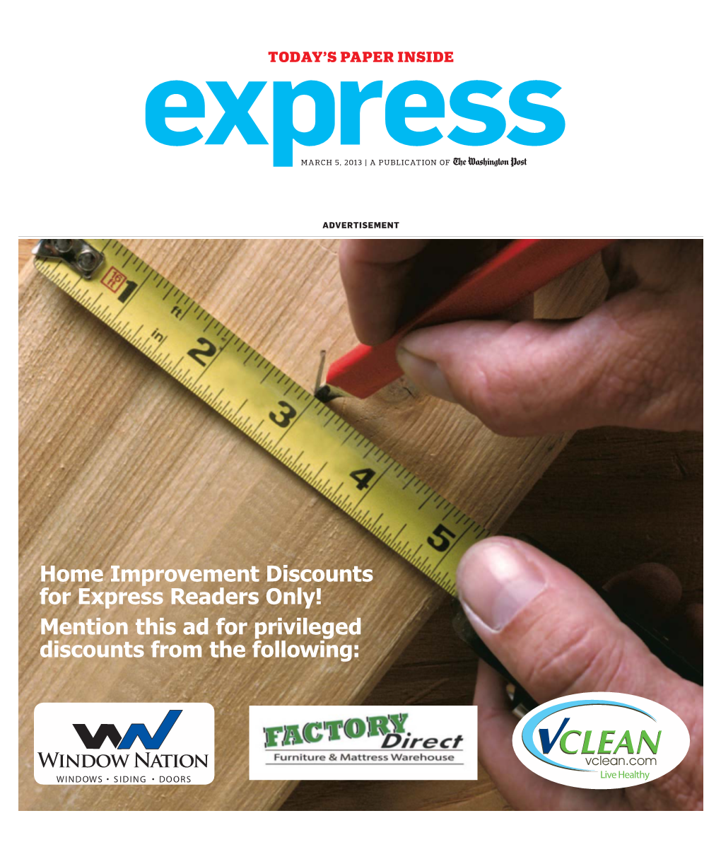 Home Improvement Discounts for Express