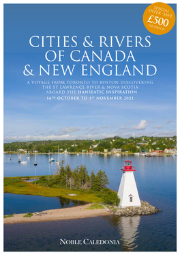 Cities & Rivers of Canada & New England