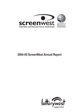2004-05 Screenwest Annual Report VISION