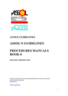 Procedures Manuals Book 0
