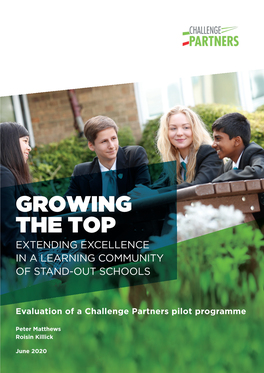 Growing the Top Extending Excellence in a Learning Community of Stand-Out Schools