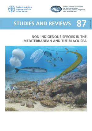 NON-INDIGENOUS SPECIES in the MEDITERRANEAN and the BLACK SEA Carbonara, P., Follesa, M.C