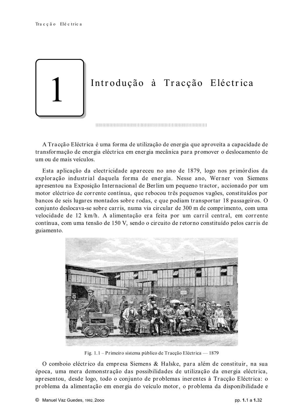 Tracção Eléctrica