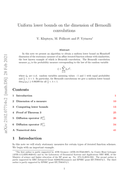 Uniform Lower Bounds on the Dimension of Bernoulli Convolutions