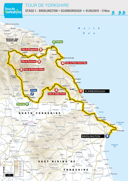 TOUR DE YORKSHIRE STAGE 1 - BRIDLINGTON > SCARBOROUGH 01/05/2015 - 174Km