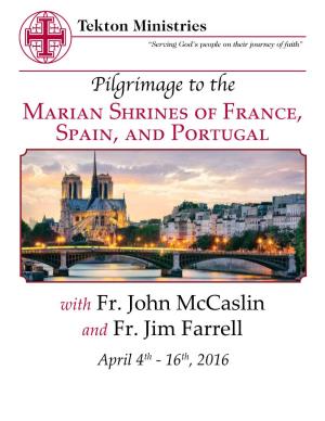 Marian Shrines of France, Spain, and Portugal