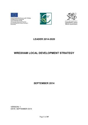 Wrexham Local Development Strategy