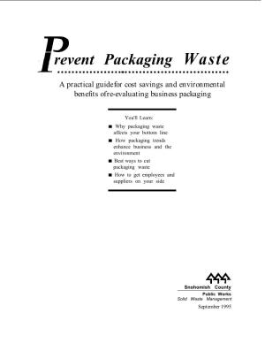 Prevent Packaging Waste for Your Business and the Environment