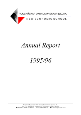 Annual Report 1995/96, Page 2
