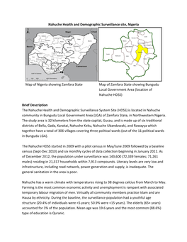 Nahuche Health and Demographic Surveillance Site, Nigeria