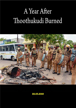 A Year After Thoothukudi Burned