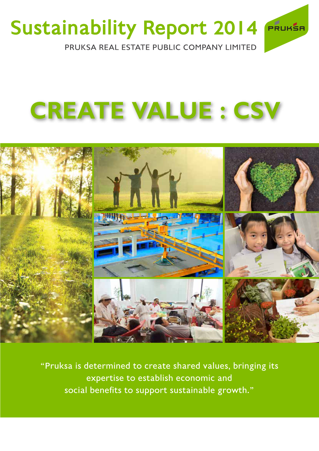 Sustainability Report 2014 PDF • 3.79 MB Download