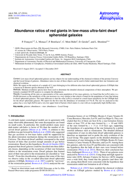 Abundance Ratios of Red Giants in Low-Mass Ultra-Faint Dwarf Spheroidal Galaxies