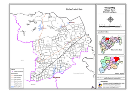 Village Map Madhya Pradesh State Taluka: Raver District: Jalgaon