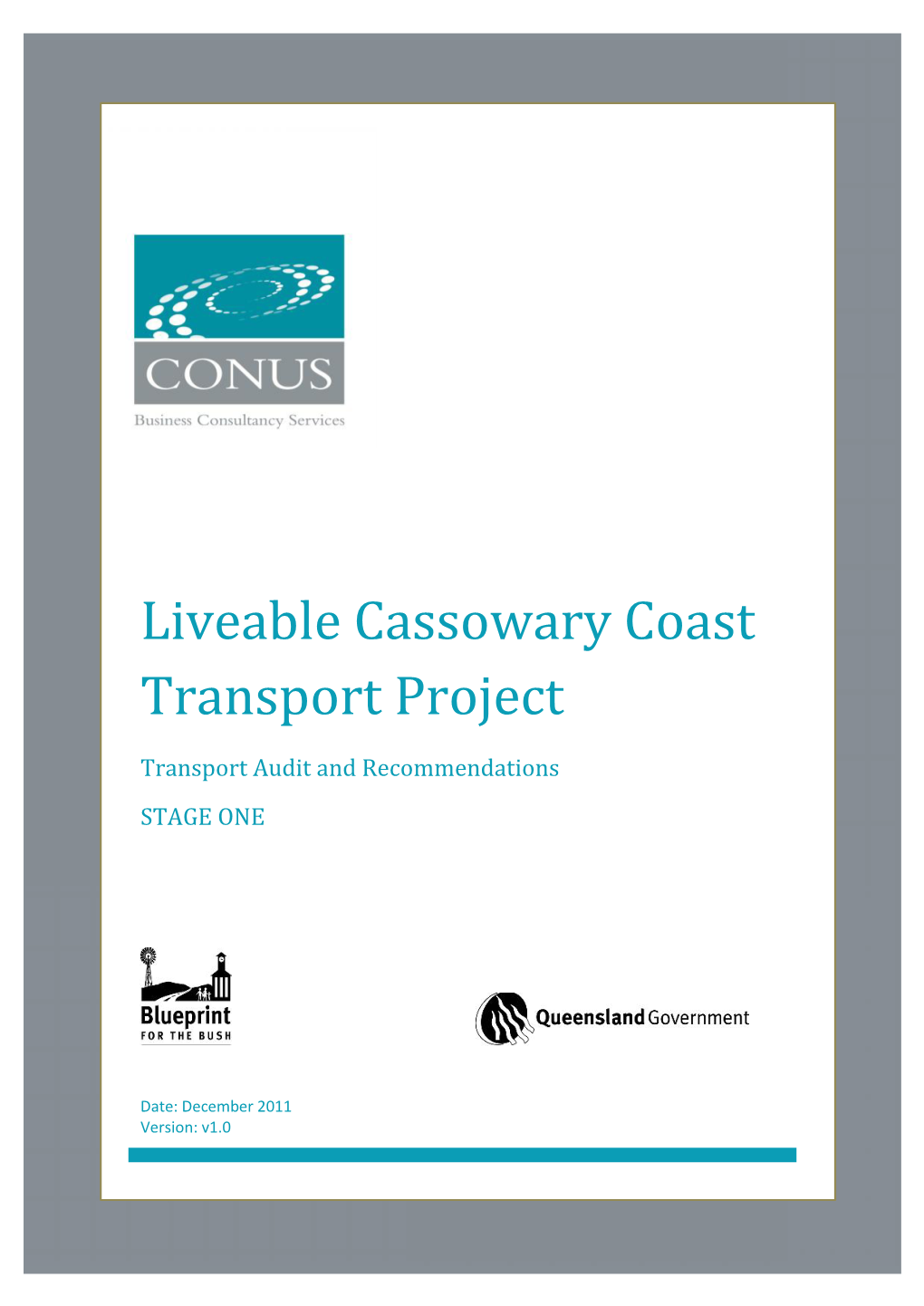 Liveable Cassowary Coast Transport Project