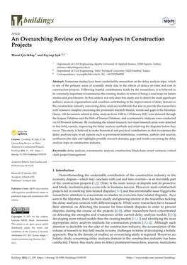 An Overarching Review on Delay Analyses in Construction Projects
