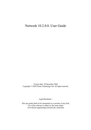 Network 10.2.0.0. User Guide