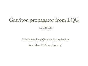 Graviton Propagator from LQG