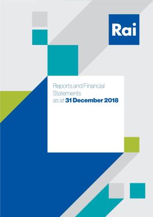 Reports and Financial Statements As at 31 December 2018